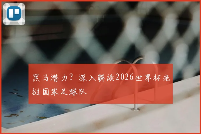 黑马潜力？深入解读2026世界杯老挝国家足球队
